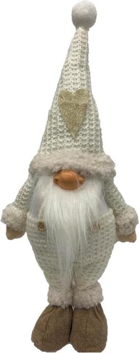 GuGus Décoration Père Noël lutin debout garçon L:10cm L:18cm H:43cm