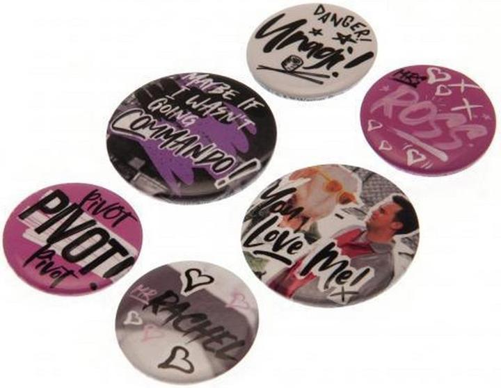 Immagine prodotto Friends Set di spilli da 6 pezzi
