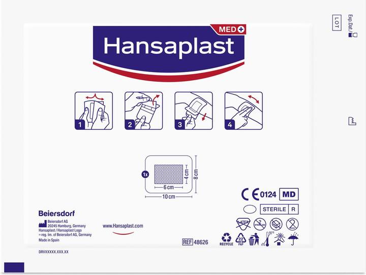 Produktbild Hansaplast Wundpflaster Sensitive XXL (5 x)