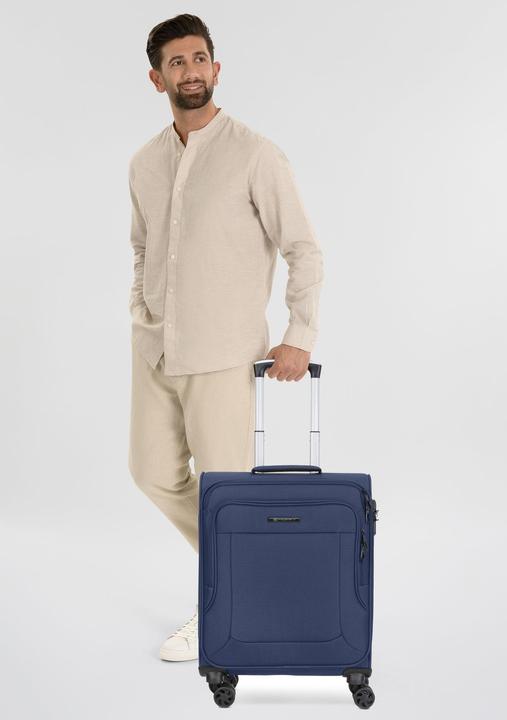 Image du produit Franky Melbourne 3.0 valise à roulettes cabine 4 roues 55 cm avec soufflet d'extension (0.03 l, Bagage à main (jusqu'à 50l))