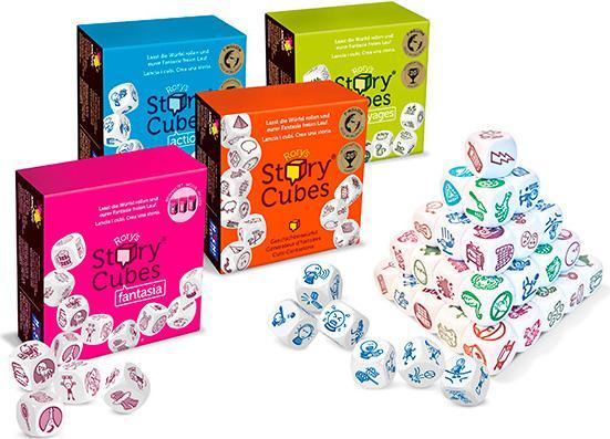 Actual product image Asmodée Rory's Story Cubes (German, French, Italian)