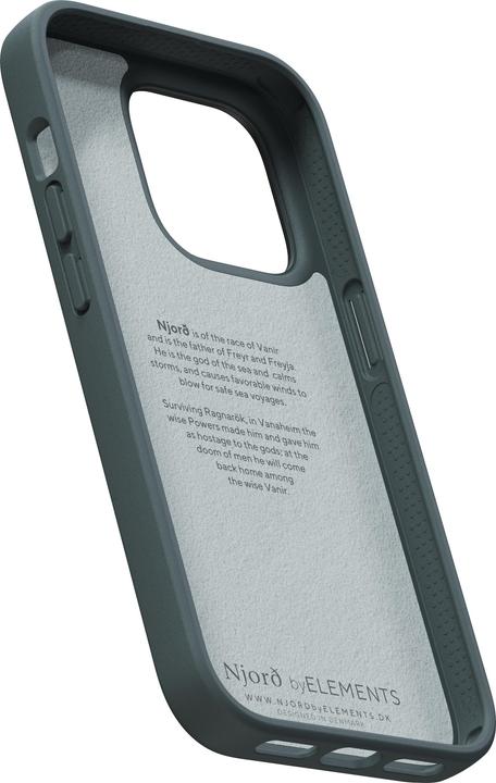 Actual product image Njord Hard Cover Tonal Case Dark Grey (Apple iPhone 14 Pro)