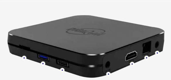 Actual product image Digiquest KM9 Black Wi-Fi Ethernet LAN connection (8 GB, Android 9.0 (Pie))