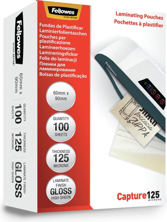 Produktbild Fellowes Capture (ID-Kartenformat, 100 Stück, 125 µm)