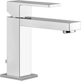 Actual product image Gessi Rettangolo single-lever basin mixer, with 1 1/4 waste, 129 mm projection, 20001