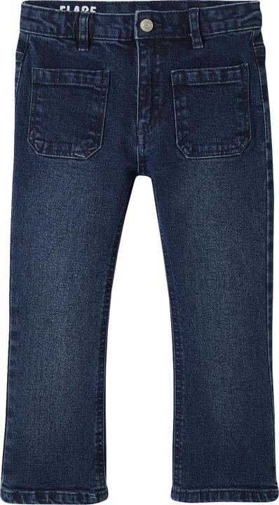 Vertbaudet Mädchen Flare-Jeans, 7/8 (128)