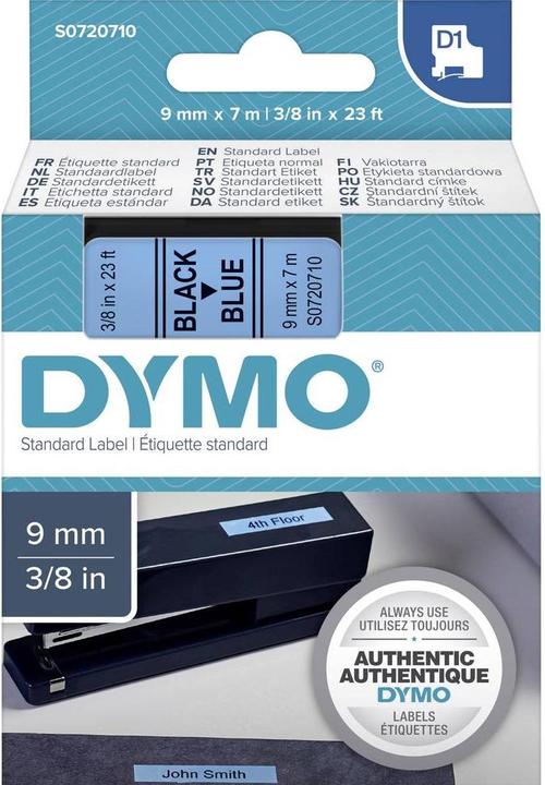 Produktbild Dymo S0720710 Standardband (0.90 cm, Blau)