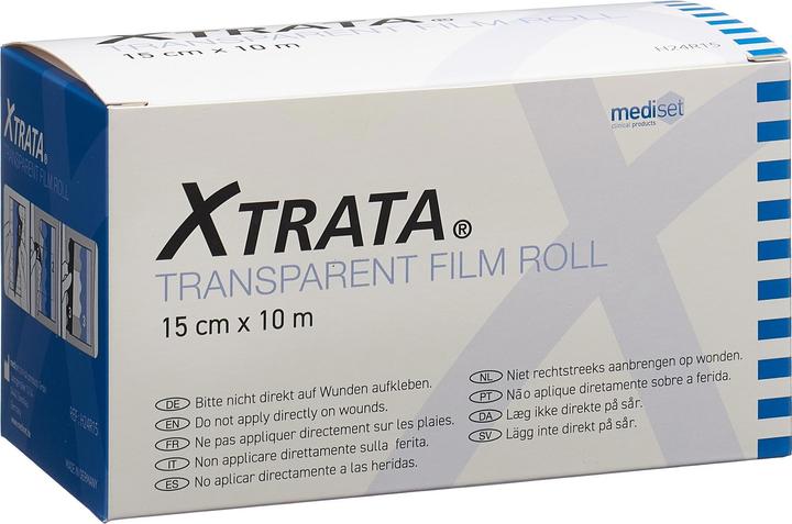 Xtrata transparenter Folienverband hautfreundliche Fixation mit Lipo-Gel (1 x)
