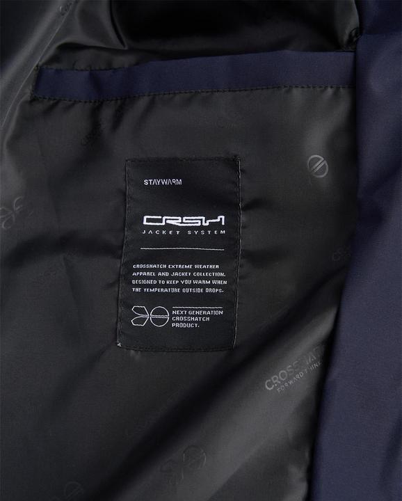 Actual product image Crosshatch Mens Kampleys Embossed Padded Jacket (XXL)