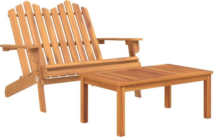 Image du produit VidaXL Ensemble de salon de jardin Adirondack 5 pièces en acacia massif