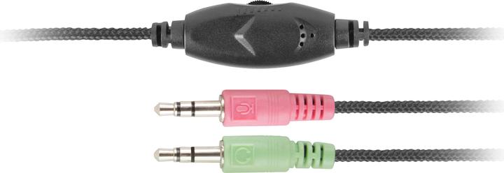 Actual product image Genesis NATEC NSL-1295 Natec HEADSET CANARY WITH MICROPHONE BLACK (Cable)