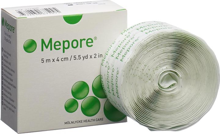 Produktbild Mepore Wundschnellverband 4 cm x 5 m, 1 rouleau (1 x)