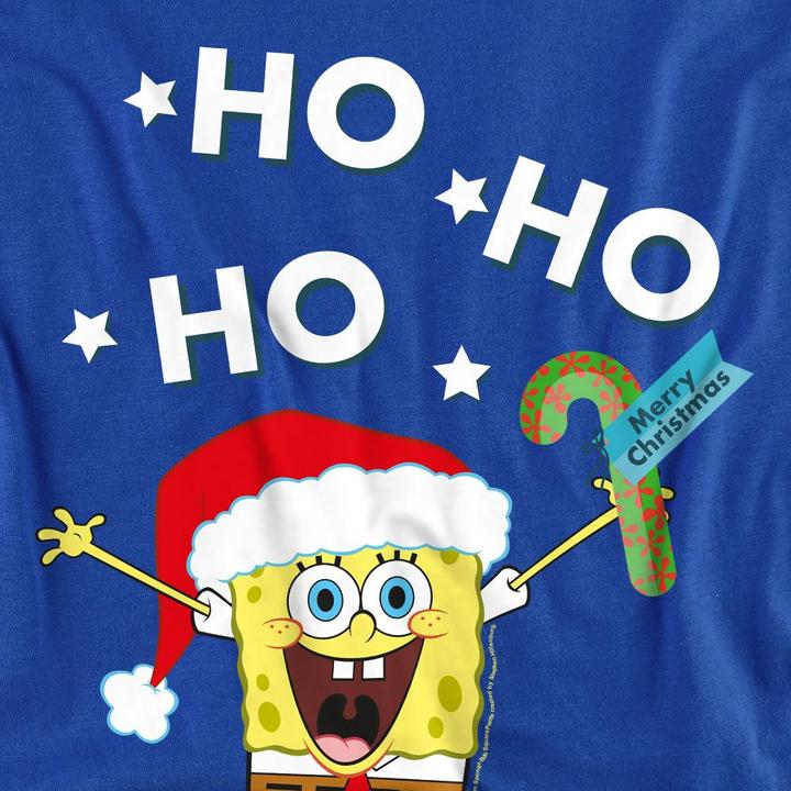 Immagine prodotto Spongebob Squarepants Ho Ho Ho Merry Christmas! Felpa Adulto Unisex (XXL)