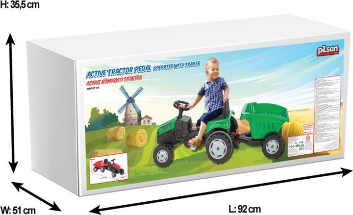 Produktbild Pilsan Kindertraktor Active 07316