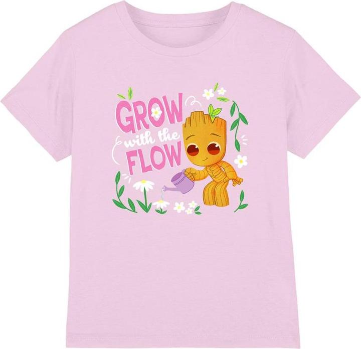 Immagine prodotto Guardians of the Galaxy Grow With The Flow Maglietta Groot Fiori Bambini (140)