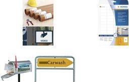 Actual product image HERMA Weatherproof shipping labels A4