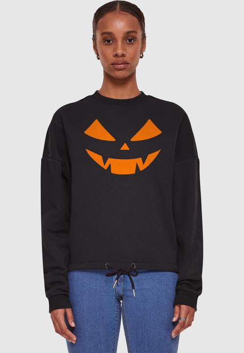Immagine prodotto Absolute Cult Donna Halloween - Girocollo oversize con faccia di zucca - 175387 (S)