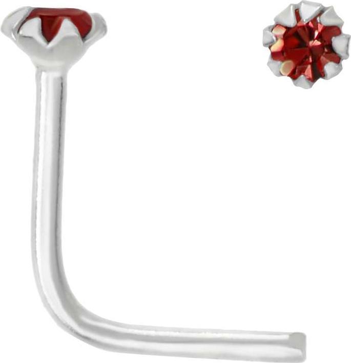 Bijouteria Nasenpiercing (Kristall, Silber 925)