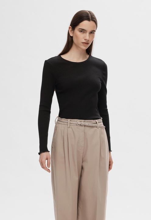Produktbild Selected Femme Rundhalsausschnitt Longsleeve (M)