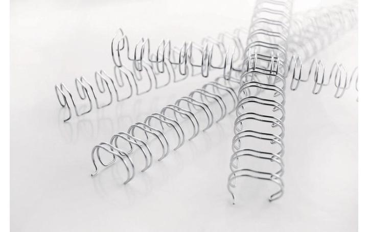 Image du produit GBC Fil de reliure 11mm, 34 anneaux, argent, 100 pcs.