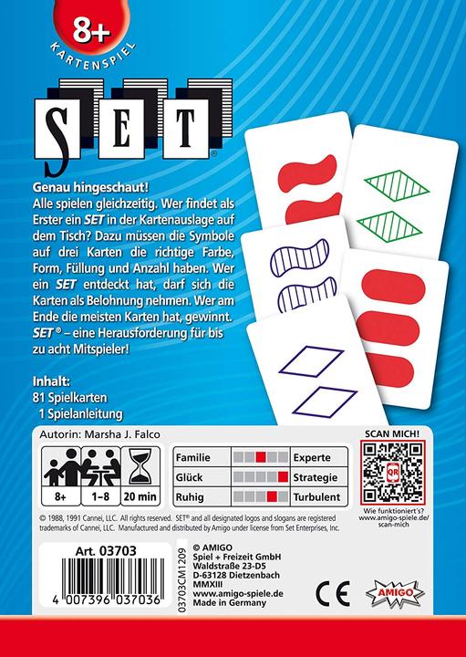 Actual product image Amigo Set (German)