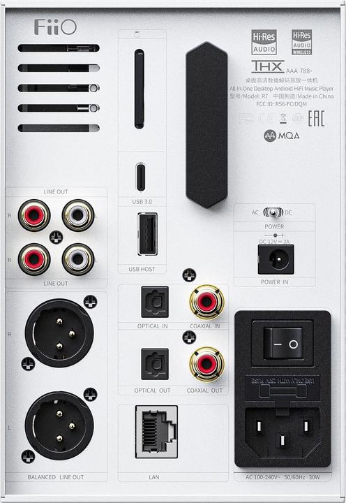 Immagine prodotto FiiO R7 (Display, USB-DAC, WiFi, Bluetooth)