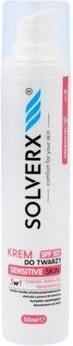 Actual product image Solverx SENSITIVE SKIN Cream d/twarzy SPF50+ 50ml (Suntan cream, SPF 50+, 50 ml)