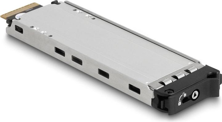 Actual product image Delock 5.25? Removable rack for 8 x M.2 NVMe SSD with Slim SAS