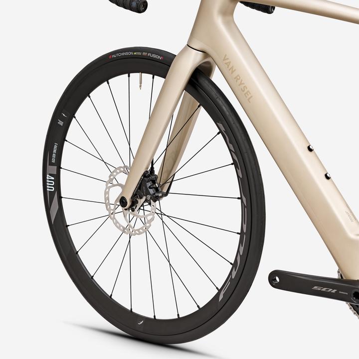 Produktbild Van rysel E-Rennrad Carbon E-EDR CF Mahle X20 Shimano 105 Di2 beige (3.40 cm)