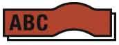 Actual product image Dymo S0720870 Standard tape (1.90 cm, Red)