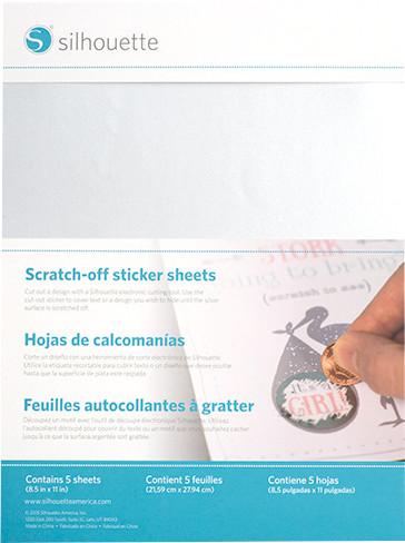 Image du produit Silhouette Autocollant en papier à gratter