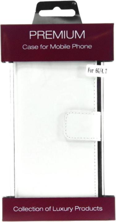 Immagine prodotto NoName Custodia a libro in pelle sottile per iPhone 6/6s - bianco 4250710555345 (Apple iPhone 6s, Apple iPhone 6)