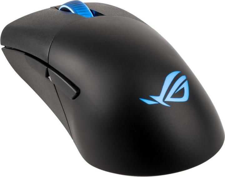 Image du produit ASUS Souris de jeu ROG KERIS RGB - noir (Sans fil, Filaire)