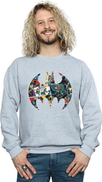 Immagine prodotto Felpa in cotone con logo del fumetto Batman (4XL)