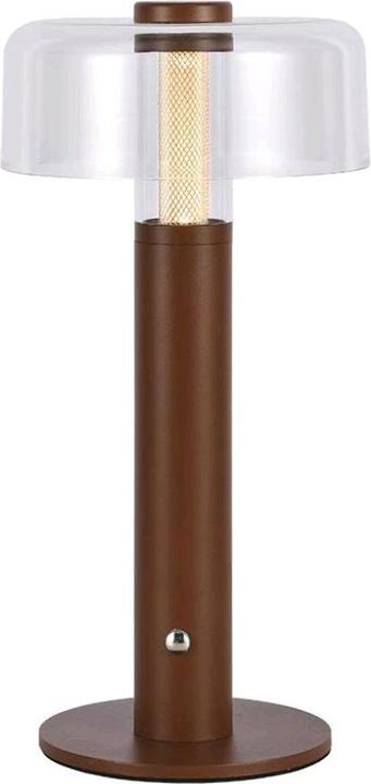 Produktbild V-TAC VT-7945 - Akku LED Tischlampe 100 lm 3000 K 1800 mAh braun (100 lm)