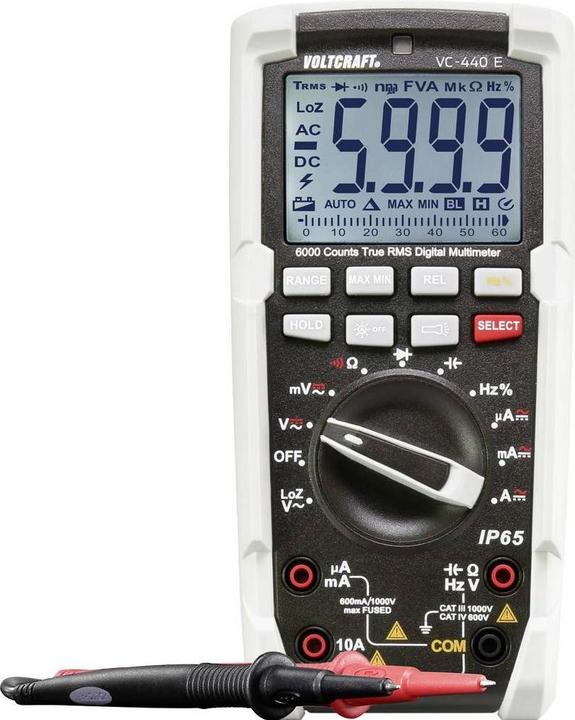 Produktbild Voltcraft VC440 Multimeter (CAT IV 600V, CAT III 1000V)