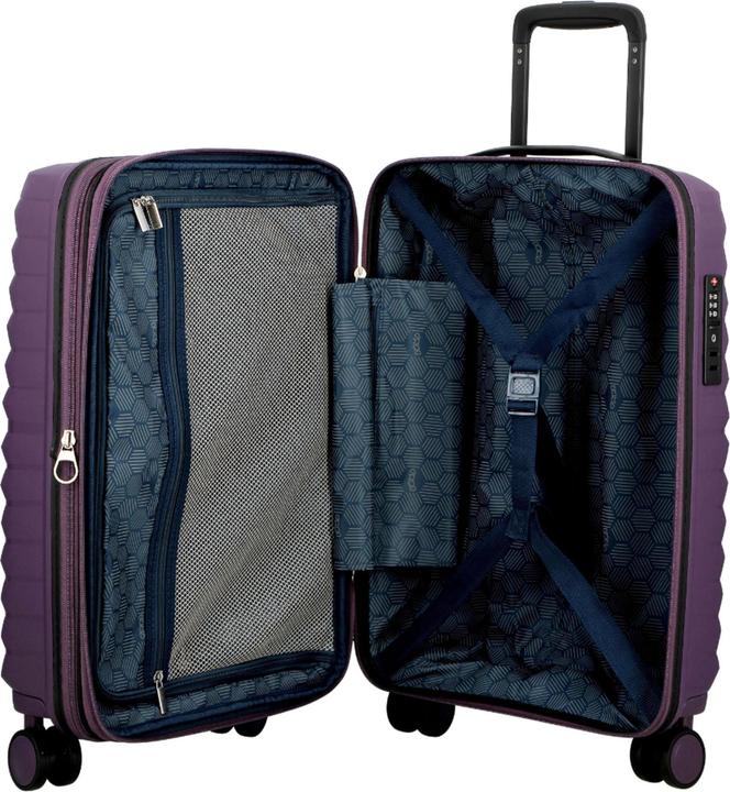 Actual product image Jump Xwave 4-wheel cabin trolley 55 cm with stretch fold (35 l, Hand luggage (up to 50 litres))