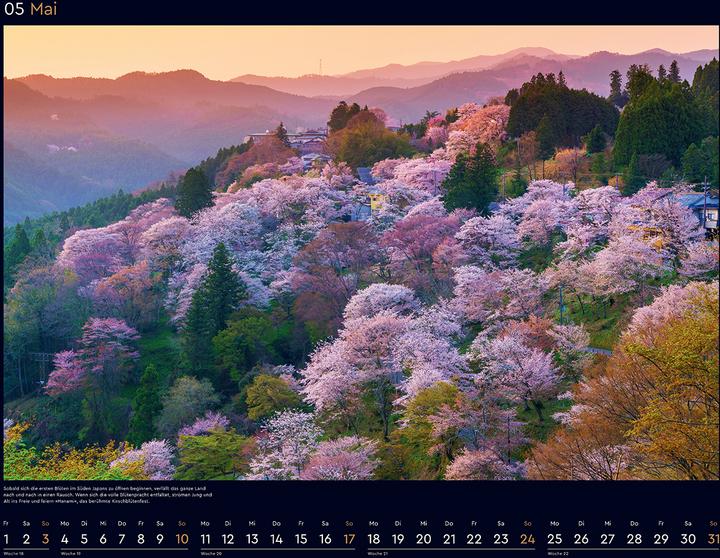 Image du produit Japan - Wandkalender 2026 (60 x 45 cm, Couverture rigide, Allemand)