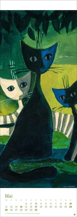 Image du produit Rosina Wachtmeister Vertical Kalender 2026 (24,5 x 69 cm, Allemand)