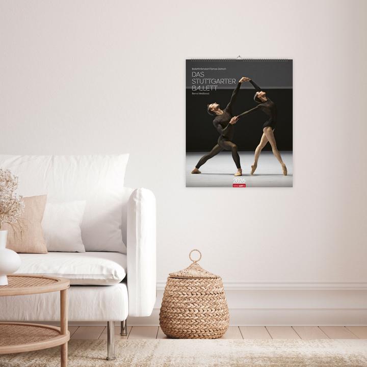 Actual product image Stuttgarter Ballett Kalender 2026 (46 x 55 cm, Hardcover, German, English)