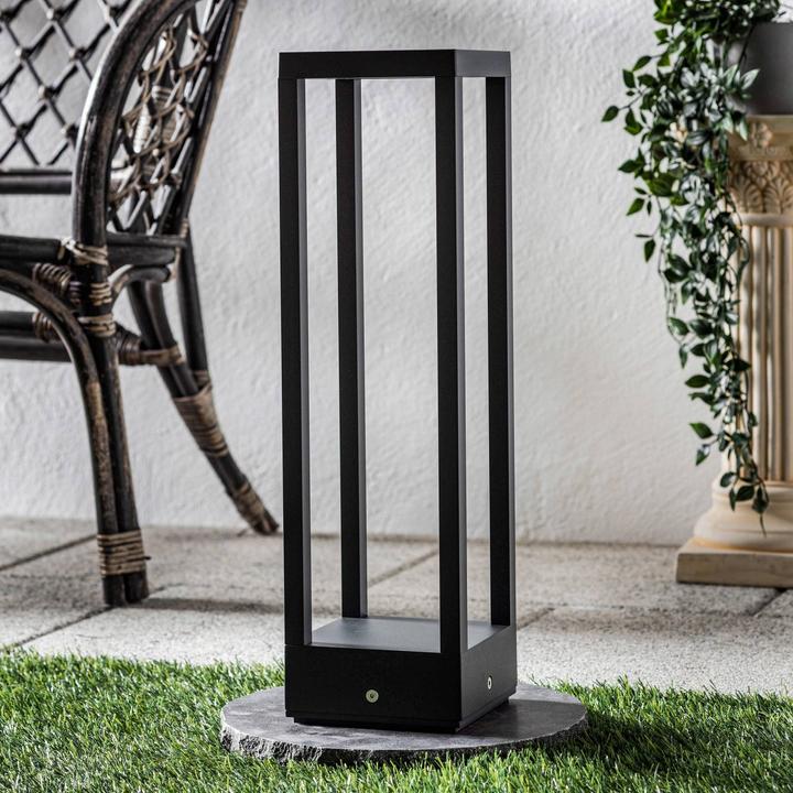 Produktbild Lucande Carlota Aussen Garten Leuchte H50 Dark Grey (935 lm, IP65)