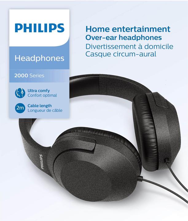 Actual product image Philips TAH2005BK/00 (NC, Cable)