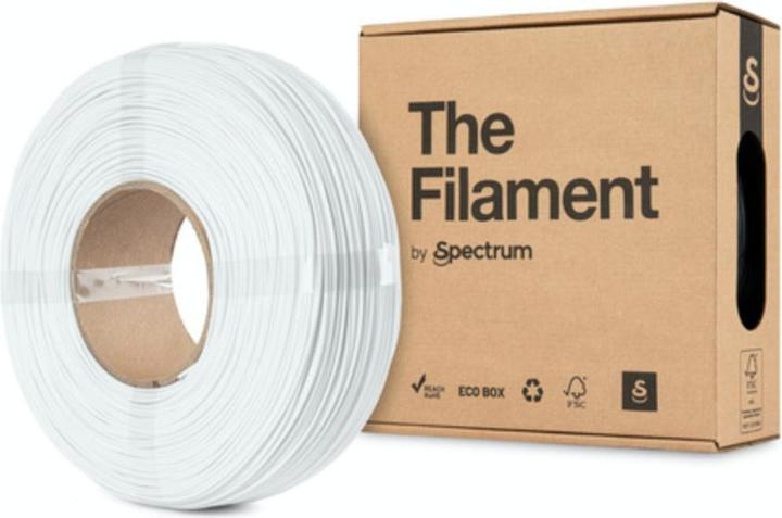 Immagine prodotto Il filamento ReFill PETG 1,75mm SNOW WHITE 1kg (PETG, 1.75 mm, 1000 g, Bianco)