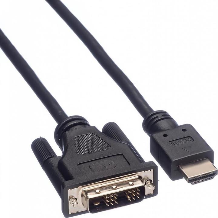 Roline DVI – HDMI (Typ A) (2 m, HDMI, DVI)