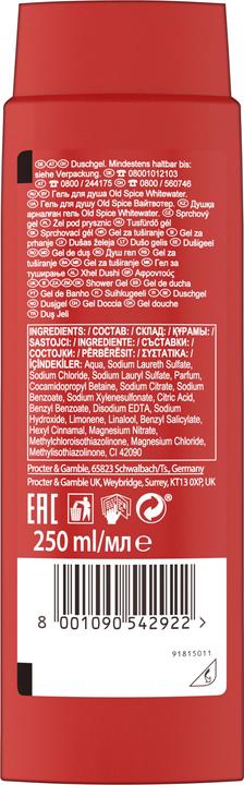 Actual product image Old Spice Whitewater (250 ml)