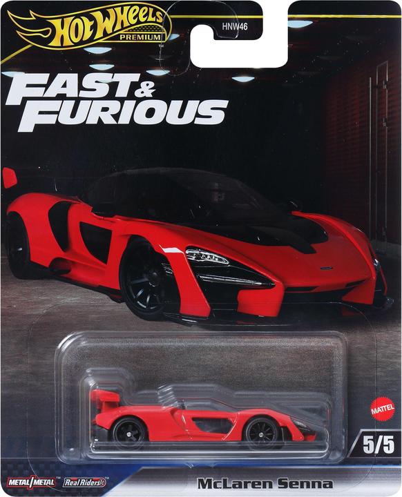 Actual product image Hot Wheels Premium - Fast & Furious McLaren Senna για 3+ ετών JBL92