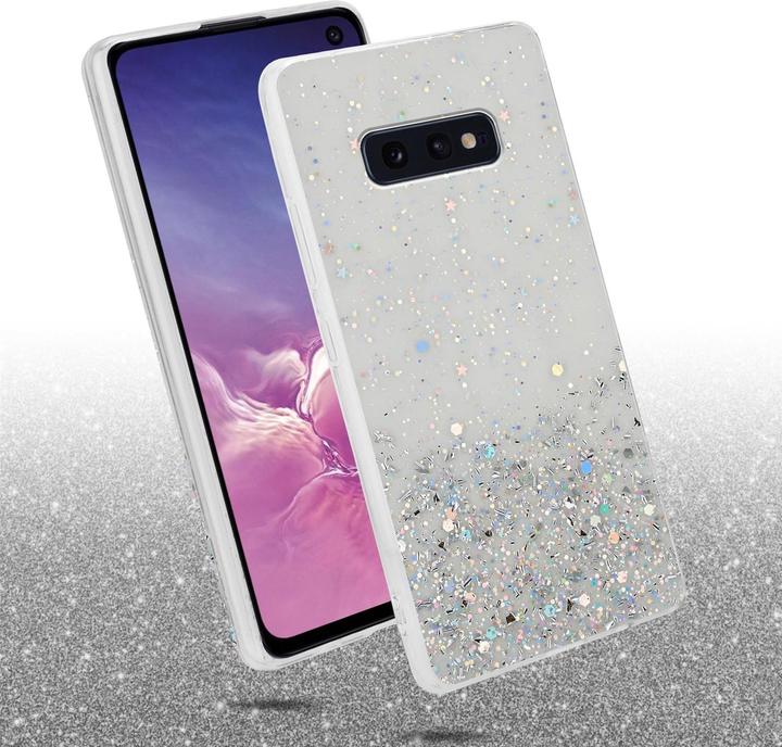 Image du produit Cadorabo Couverture TPU paillettes scintillantes (Samsung Galaxy S10e)