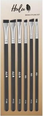 NoName Huluset Brow Styling Set mit 6 Augenbrauenpinseln (Augenbrauen)