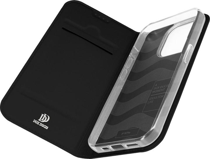 Image du produit Dux Ducis Étui portefeuille Skin Pro pour iPhone 15 - Noir (Apple iPhone 15)