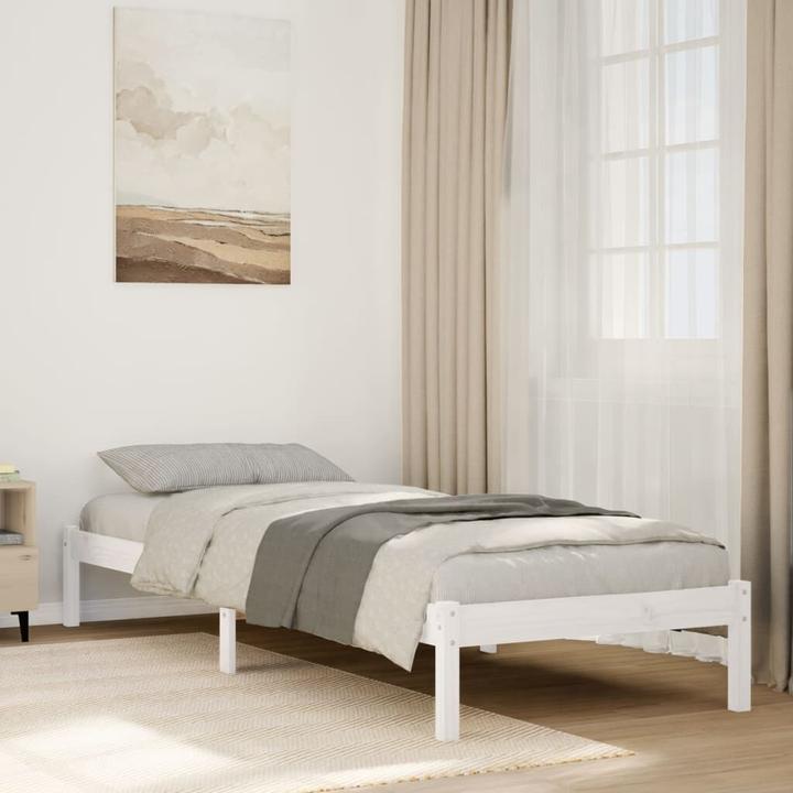 Immagine prodotto VidaXL Bett Extra Lang ohne Matratze 80x220 (80 x 220 cm)